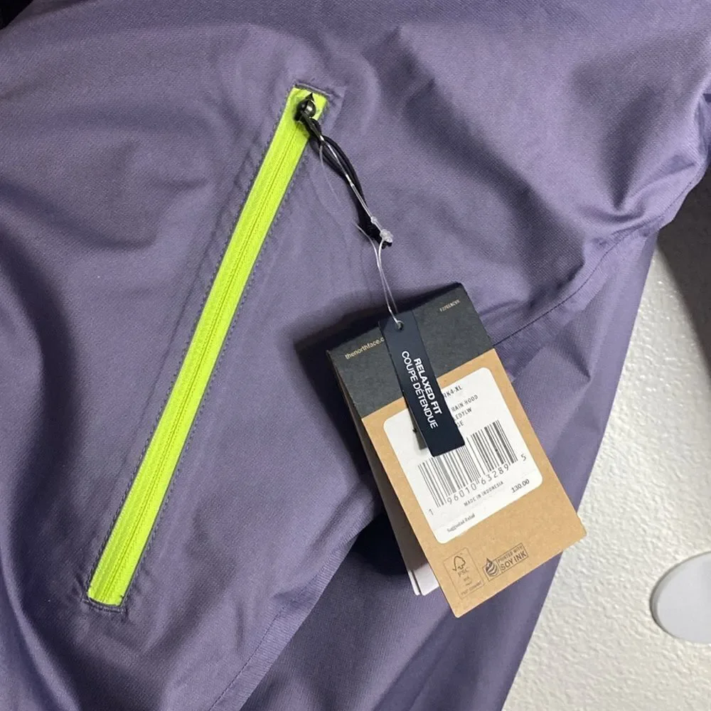 NWT- The North Face -Novelty TNF Rain Hood Lunar Slate- Men’s size XL